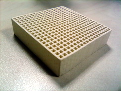 JINTAI Extruded Honeycomb Ceramic Foundry Casting Filter Slices